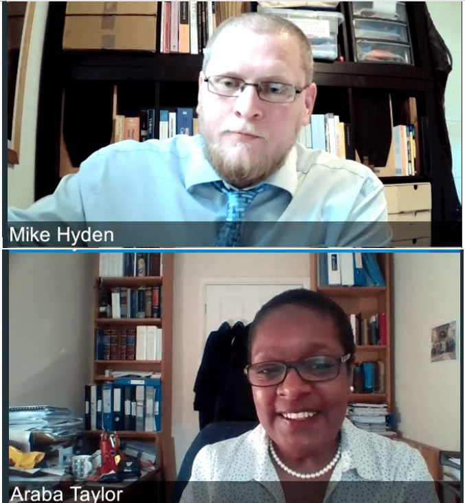 Mike Hyden & Master Araba Taylor