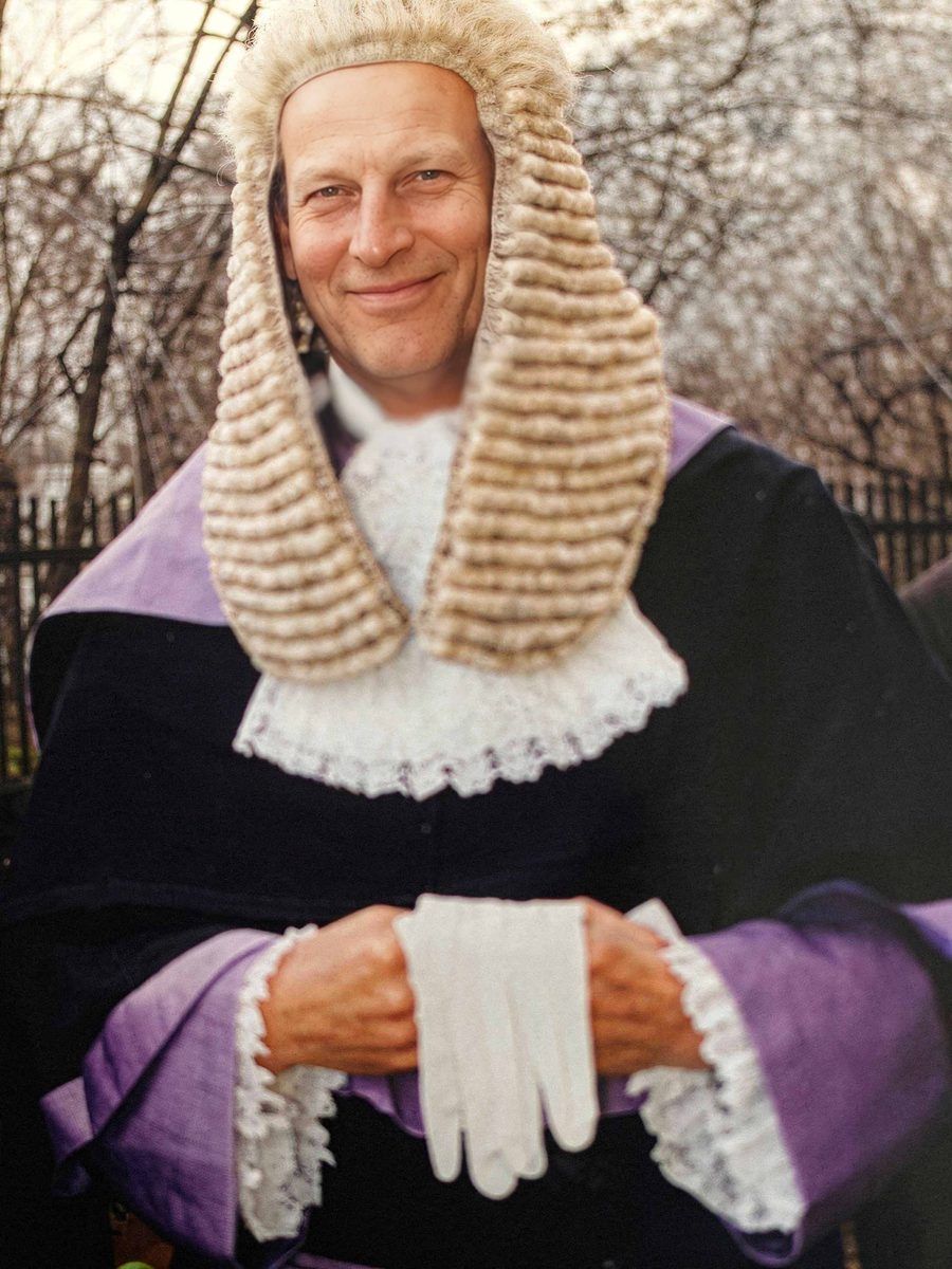 Master Jeremy Connor as a Circuit Judge