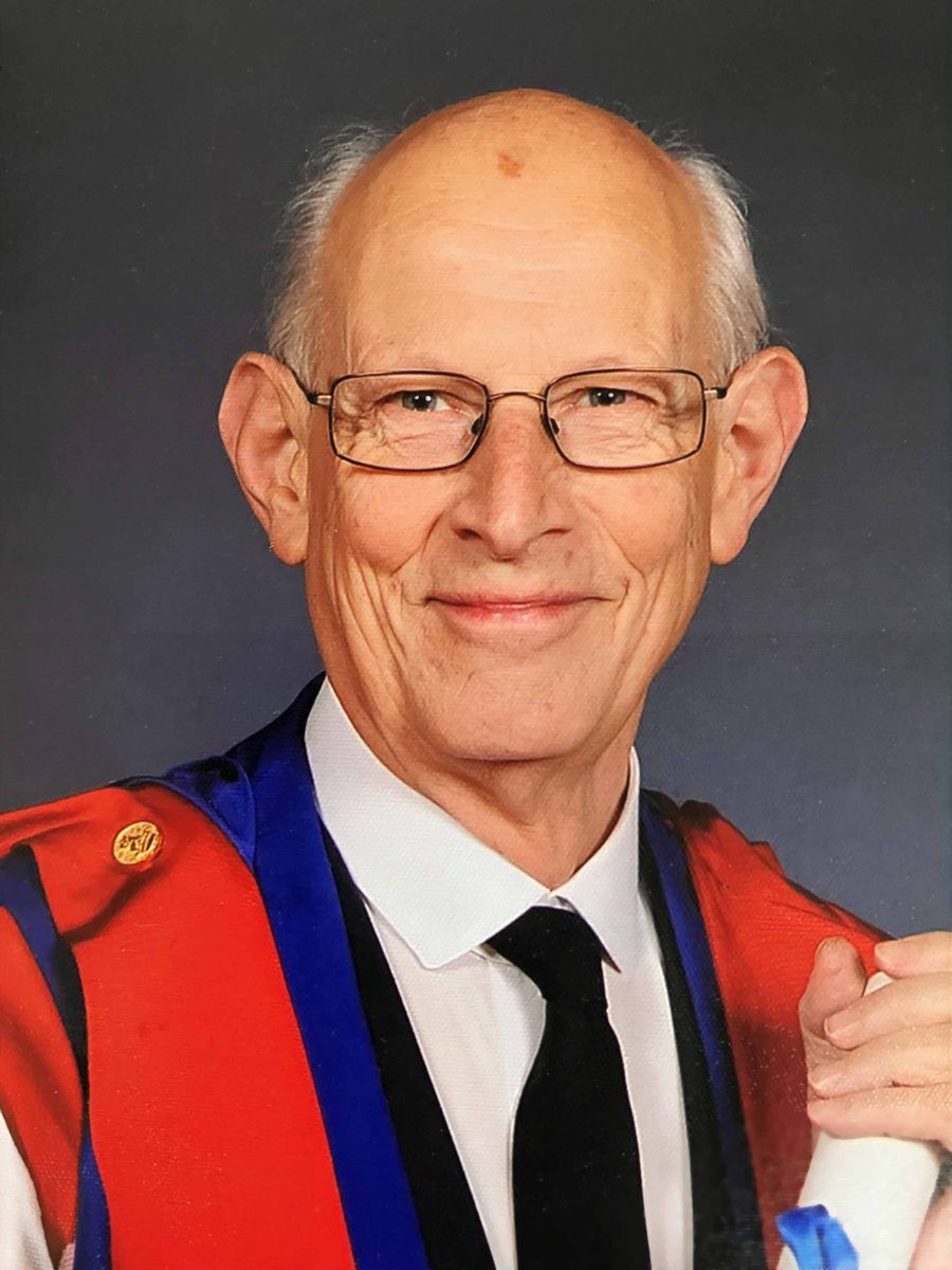 Master Jeremy Connor as Lent Reader in Bencher's robes