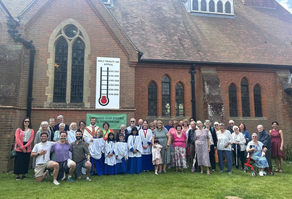 Holy Trinity congregation at the launch of the 125th Anniversary Appeal