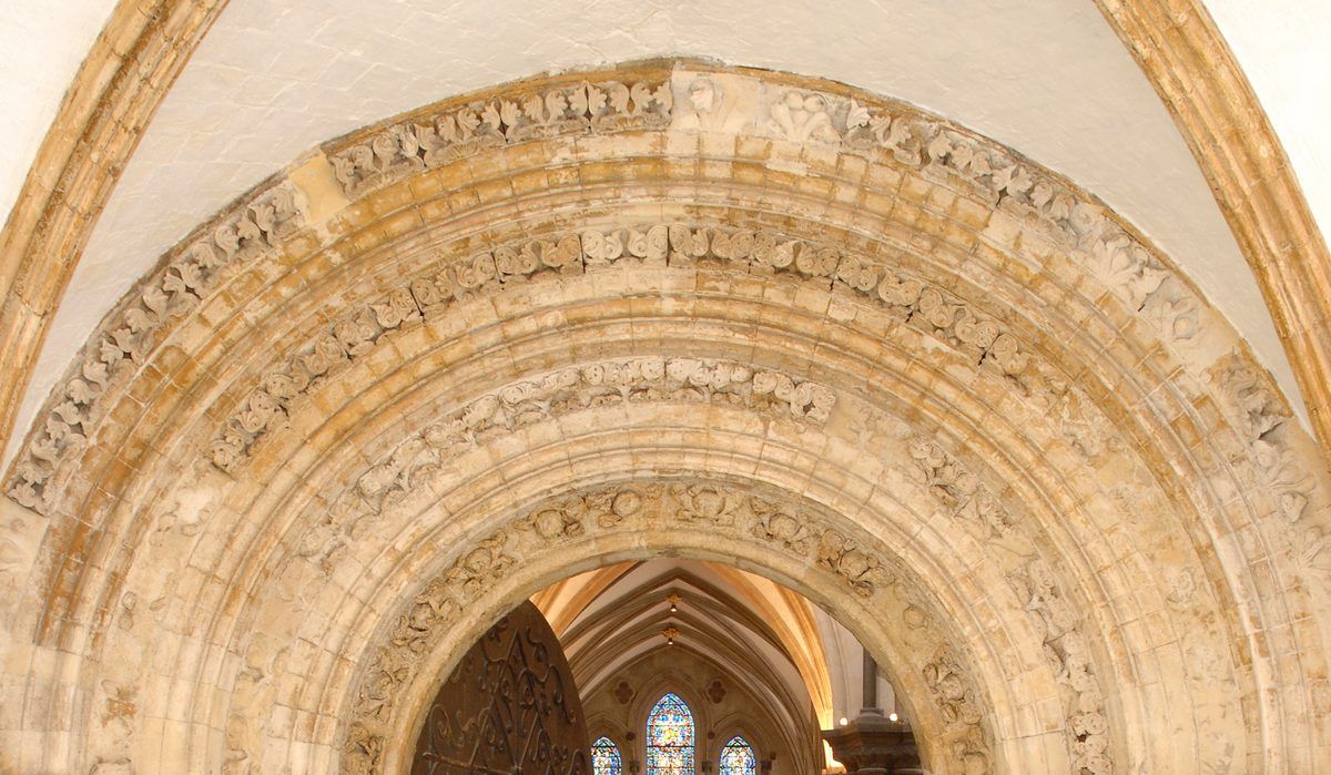 Temple Church West Doorway